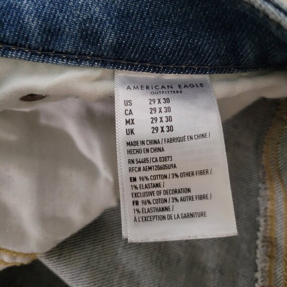 AMERICAN EAGLE Men's Next Level Airflex Slim Jeans 29 x 30 - Picture 6 of 6